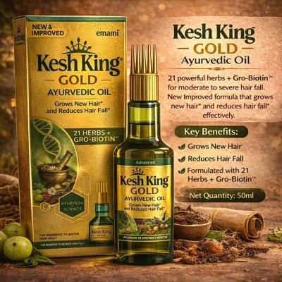 KESH KING GOLD AYURVEDIC OIL